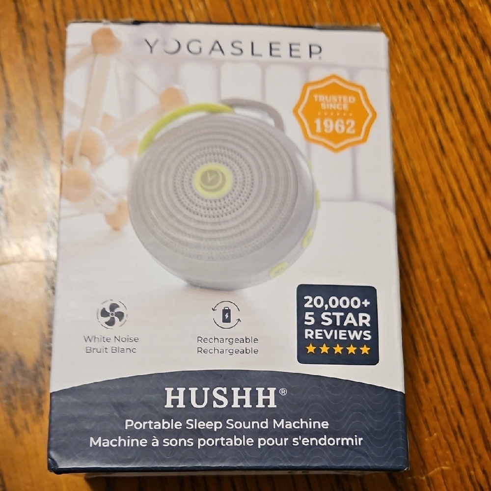 Yogasleep Hushh Portable Sleep Sound Machine